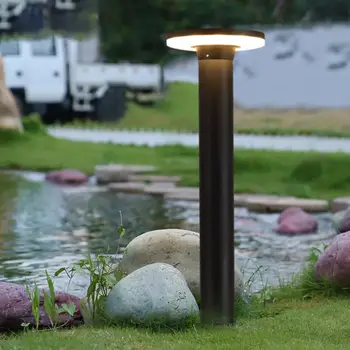 Модерен външен водоустойчив градински лампа, градинска вила, обществен морава лампа, градинска градинска трева ландшафтна лампа, Дани лампа