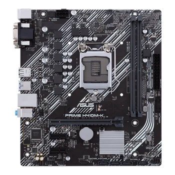 Напълно новият Asus PRIME H410M-K Оригиналната Настолна Intel H410 H410M DDR4 дънна Платка LGA 1200 i7/i5/i3 USB3.0 M. 2 SATA3