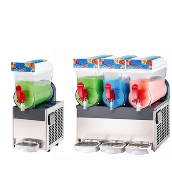 Настолна машина за приготвяне на безалкохолни газирани напитки с лед, индустриални машини за продажба на напитки, шейкове, машина за приготвяне на киша
