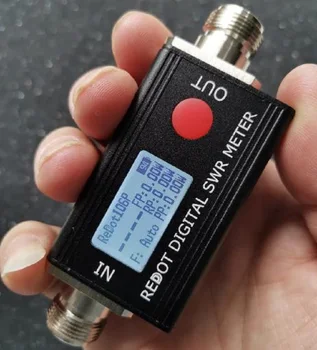 Нов модел RD106 big red dot цифров измерител на постоянна вълна RF/висока честота на електромера