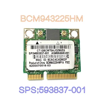 Нова безжична карта BCM943225HM8L 593837-001 Broadcom Half Mini PCI-E WIFI BCM943225 BCM43225 4322