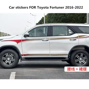Новата автомобилна vinyl стикер, аксесоари за модификация на автомобила, индивидуална украса на купето, автомобили стикер за Toyota Fortuner 2016-2022, автомобили филм