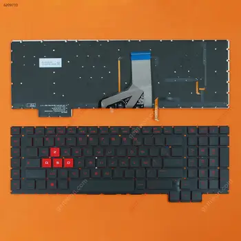 Новата клавиатура FR French AZERTY за лаптоп HP OMEN 17-an118nf 17-an119nf 17-an120nf 17-an105nf 17-an106nf 17-an108nf с червена подсветка