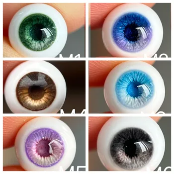 Нови Куклени Очи за Ob11 Размер 8/10 мм Гипсовый Очите Движещ Очната Ябълка е Устойчив На Желтизне си Сам 