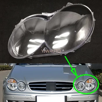 Обектив фарове за Mercedes-Benz W209 CLK 2003 ~ 2006 капак фарове смяна на стъкло на автомобил auto обвивка обектива на проектора