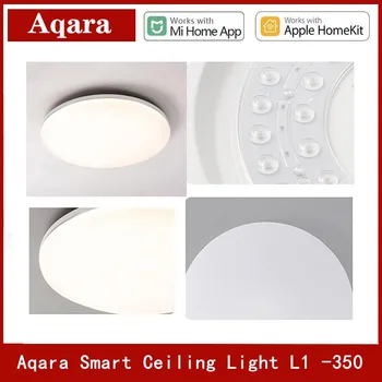 Оригинален Умен Тавана лампа Aqara L1 -350 Zigbee 3,0 Цветна Температура на Led Осветителното за Спални Работи С приложение Mijia Apple Homekit