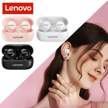 Оригинална Bluetooth слушалка Lenovo мъже lp11 TWS Безжична детска слушалки с ниска латентност, музикална спортни слушалки с микрофон с шумопотискане