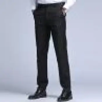 Панталони обикновена висококачествени ежедневни модни тесни панталони Мъжки бизнес облекло