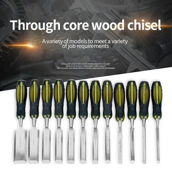 Плоско длето за дърворезба 6 мм до 24 мм, нож за дърворезба, дърводелски инструменти за обработка на дървен материал, дърводелски инструменти за дърво