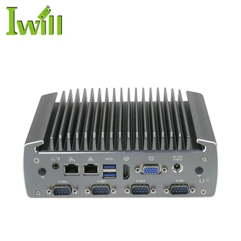 По-евтиното решение индустриална pc IBOX-601 с вграден компютър i3 i5 i7 dual lan