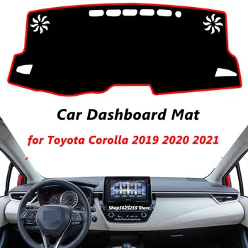 Подложка за арматурното табло на автомобила, накладки, подложка за задното стъкло, козирка, килим за таблото за Toyota Corolla 2019 2020 2021 2022 Аксесоари