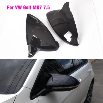 Покриване на Страничните огледала за Обратно виждане, Ярко Черен Калъф За Огледала за обратно виждане, Калъф За VW Golf 7 MK7 7.5 GTD R GTI Touran L E-GOLF.