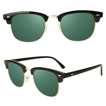 Поляризирани Слънчеви Очила Мъже, Жени Корпоративна Дизайн UV400 Огледално Поляризирани Слънчеви Очила В Полукадровой Рамки са Класически Слънчеви Очила Oculos De Sol
