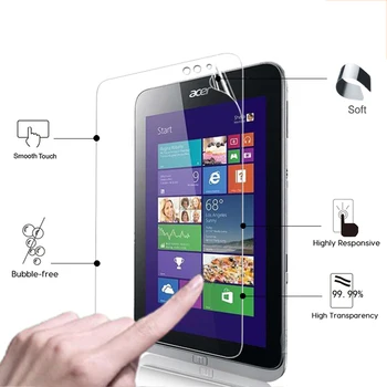 Предна HD прозрачен гланц защитно фолио за екрана Acer Iconia W4-820 8,0 