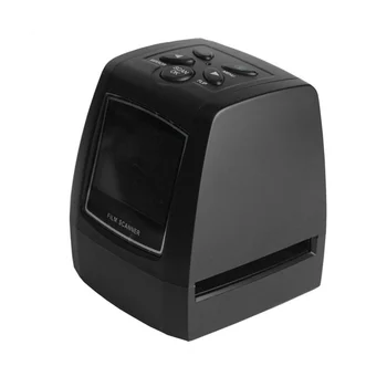 Преносим скенер негативна филм 35/135 мм, конвертор слайд-филм, преглед на цифрови изображения с 2,4-инчов LCD дисплей, штепсельная вилица САЩ