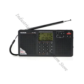 Преносимо радио Tecsun Full Band Card MP3 Стерео PL-398MP, перезаряжаемое радио за възрастни хора, подходящи за повечето страни