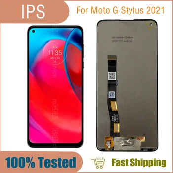 Размер на 6, 80 см за Motorola Moto G Stylus 2021 XT2115 LCD сензорен дисплей дигитайзер в събирането на замяна