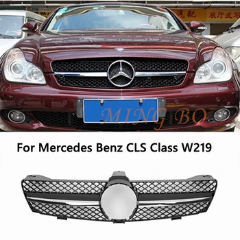 Размерът на Състезателната Решетка за Лифтинг на Лицето Решетка на Горния Броня Mercedes Benz W219 CLS Class 2005 2006 2007 2008 2009 2010