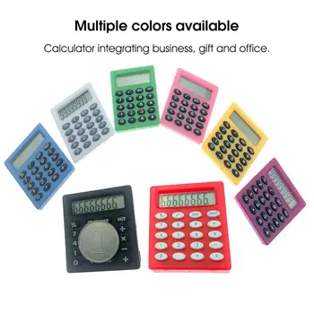 Ръчен калкулатор Преносим мини-калкулатор Здрав полезен 8-цифрен електронен калкулатор баланс за пътуване