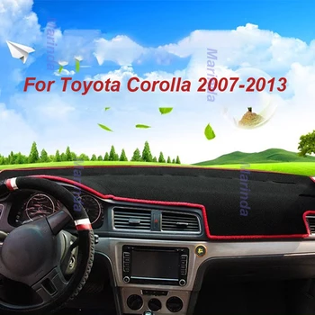 Сенника на таблото на колата за Toyota Corolla 2007-2013 Задните Стъкла на Кутията на Арматурното Табло, Килими, Аксесоари за Арматурното табло в Интериора