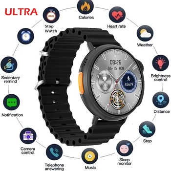 Смарт часовници Ultra Series 8 NFC Smartwatch безжично зареждане и Bluetooth предизвикателство мъжки женски фитнес гривна HD екран за Apple NEW