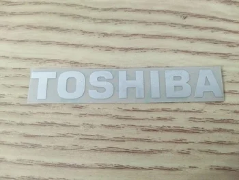 Стикер с метален логото на TOSHIBA за хладилник, климатик, бойлер, телевизор, лаптоп, фотоапарат, дигитален персонализирани декорации DIY