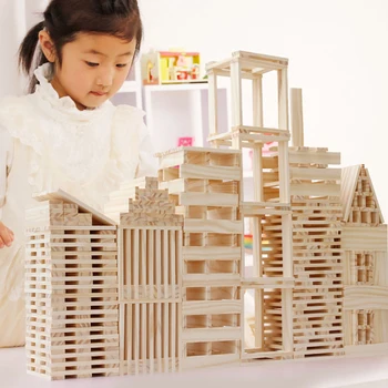 Строителни блокове на Детски Образователни играчки Универсална Творческа Игра Монтаж на часовниковата Кула на блокове Тренировка на Способността за Мислене на децата