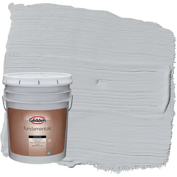 Струята боя Glidden Fundamentals за боядисване на купето / сив, плосък, 5 литра