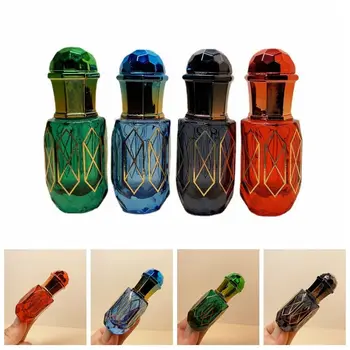 Тест контейнер Празни флакони за етерични масла за еднократна употреба Флакони за парфюми Стъклени флакони за парфюми с роликовой стикер-капкомер
