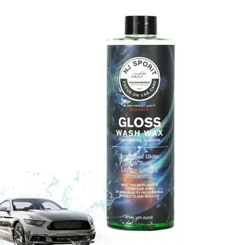 Течност за измиване на автомобила 16 течни унции средство за почистване на автомобила восък за измиване на автомобила блясък сапун за миене на коли за Дълбоко почистване и поддръжка на автомивка