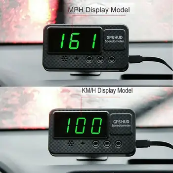 Универсален автомобилен проектор скорост OBD2, дигитален авто измерване на скоростта, GPS, централен дисплей, проекторът на предното стъкло, HUD, автомобилни аксесоари
