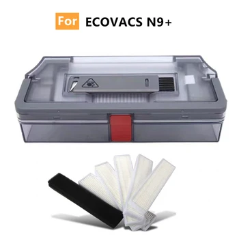 Филтър HEPA филтри за Ecovacs N9 + аксесоари за робота-прахосмукачка, за Смяна на детайли