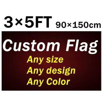 Флаг и банери с едностранен печат по поръчка, безплатен дизайн за външна реклама от полиестер