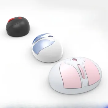 Хоризонтална мишката I2 / D, ергономична мишка, безжична, USB, офис мишка, безжична бутон за изключване на звука 2.4 G Bluetooth, лесно преносима мишката