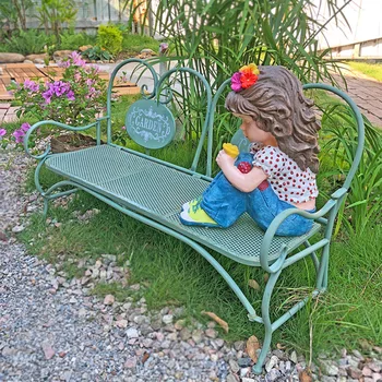 Цвете поставка за градината в двора, украса за детската градина, ютия, артистични детски стол, стойка за саксия, сгъваема градинска пейка, метални стелажи