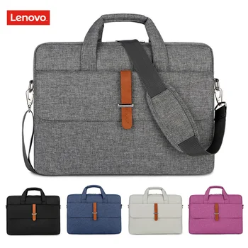 Чанта за лаптоп Lenovo 13-17 см чанта през рамо с наклонена оседланностью Оксфорд водоустойчив многофункционална чанта за компютър Apple Asus