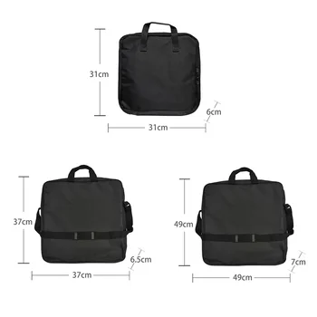 Чанта за носене с кольцевым осветление за селфи за 12/14/18 инчов комплекти led чанти за фотография, чанта за съхранение, през рамо, чанта за съхранение заполняющего светлина