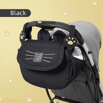 Чанта за съхранение колички, преносим чанта за майките, бутилка за хранене, одеало за памперси, торбички за съхранение, многофункционална детска количка, висящи чанти