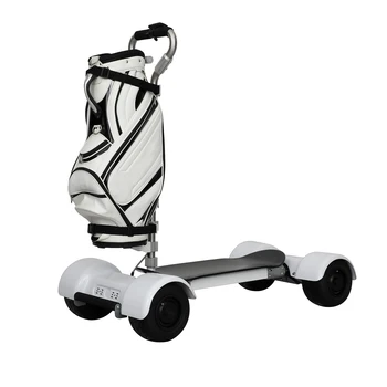 Четырехколесный електрически скутер за голф със задвижване на лек сгъваем скутер за голф